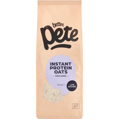 Better Pete Instant protein oats