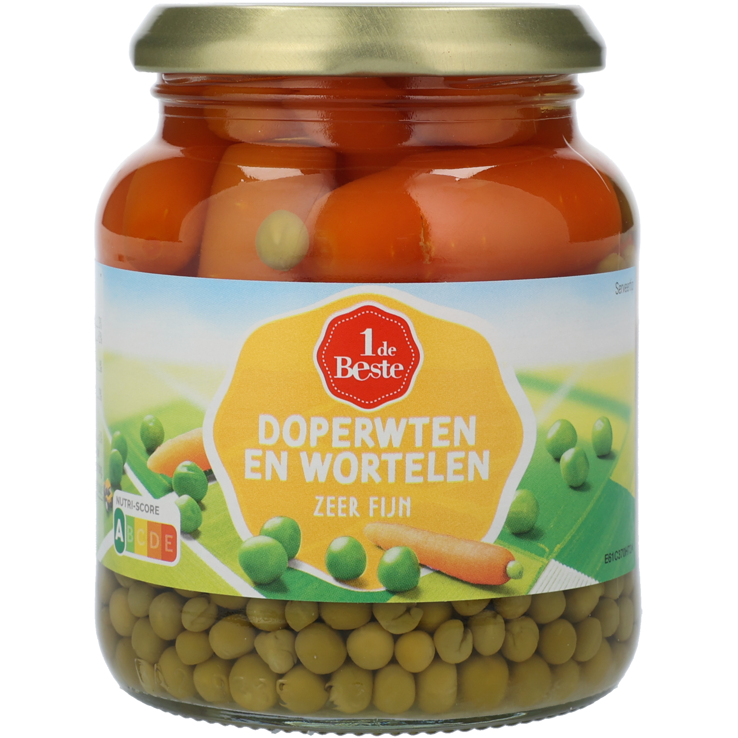 1 de Beste Doperwten en wortelen fijn