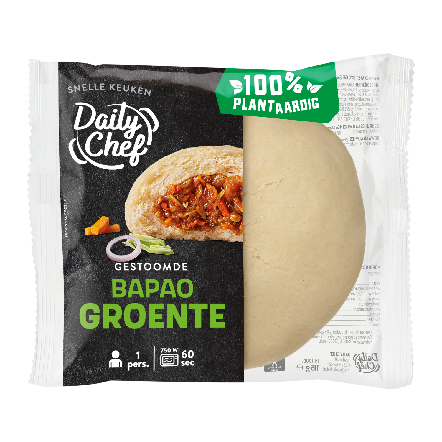 Daily Chef Bapao groente