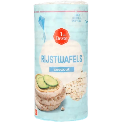 1 de Beste Rijstwafels dun met zeezout