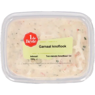 1 de Beste Salade garnaal knoflook