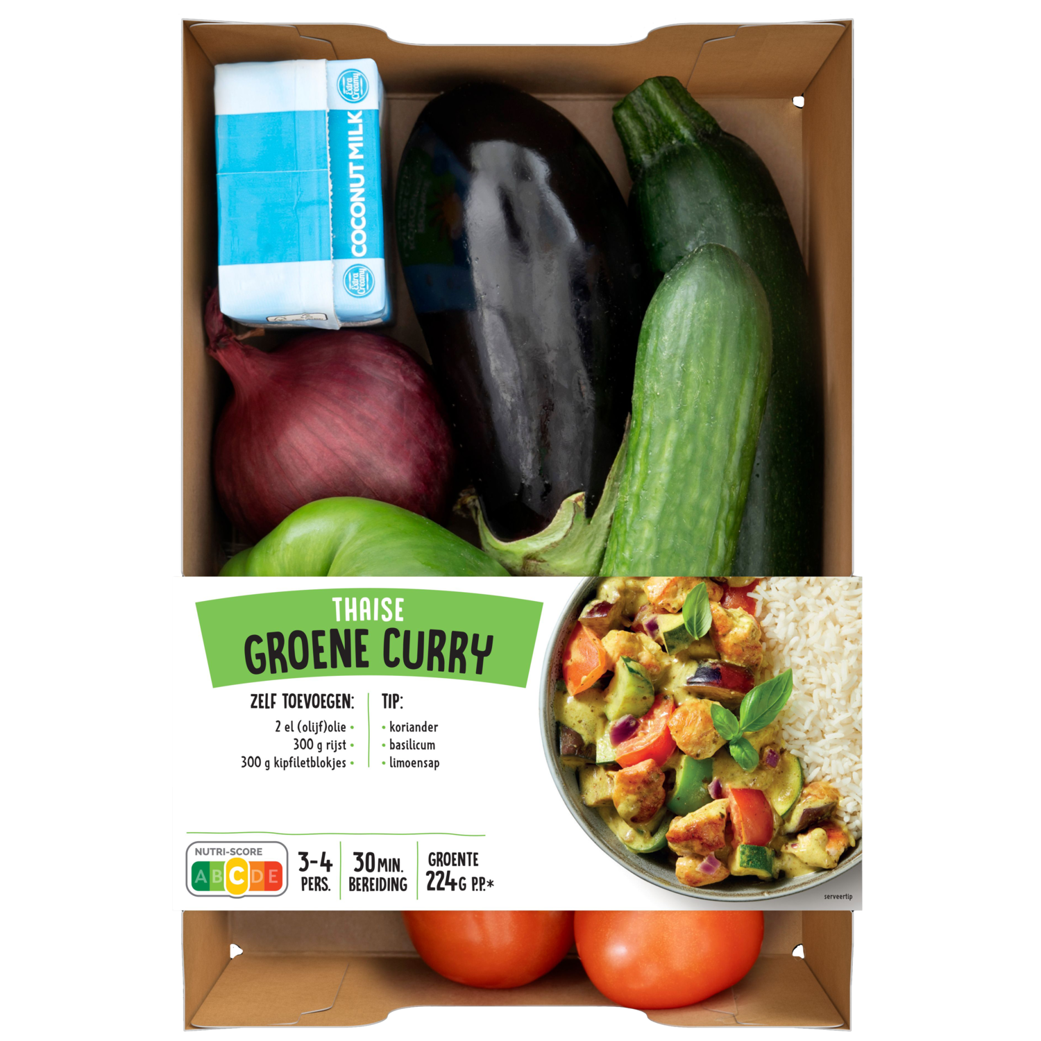 Verspakket Thaise Groene Curry