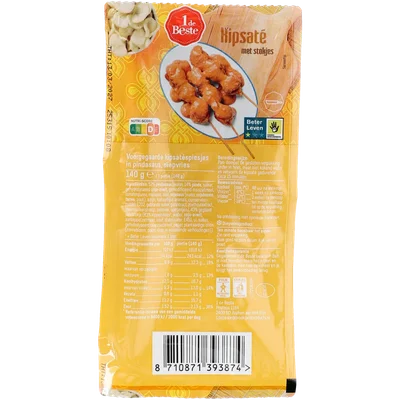 1 de Beste Kipsate in pindasaus