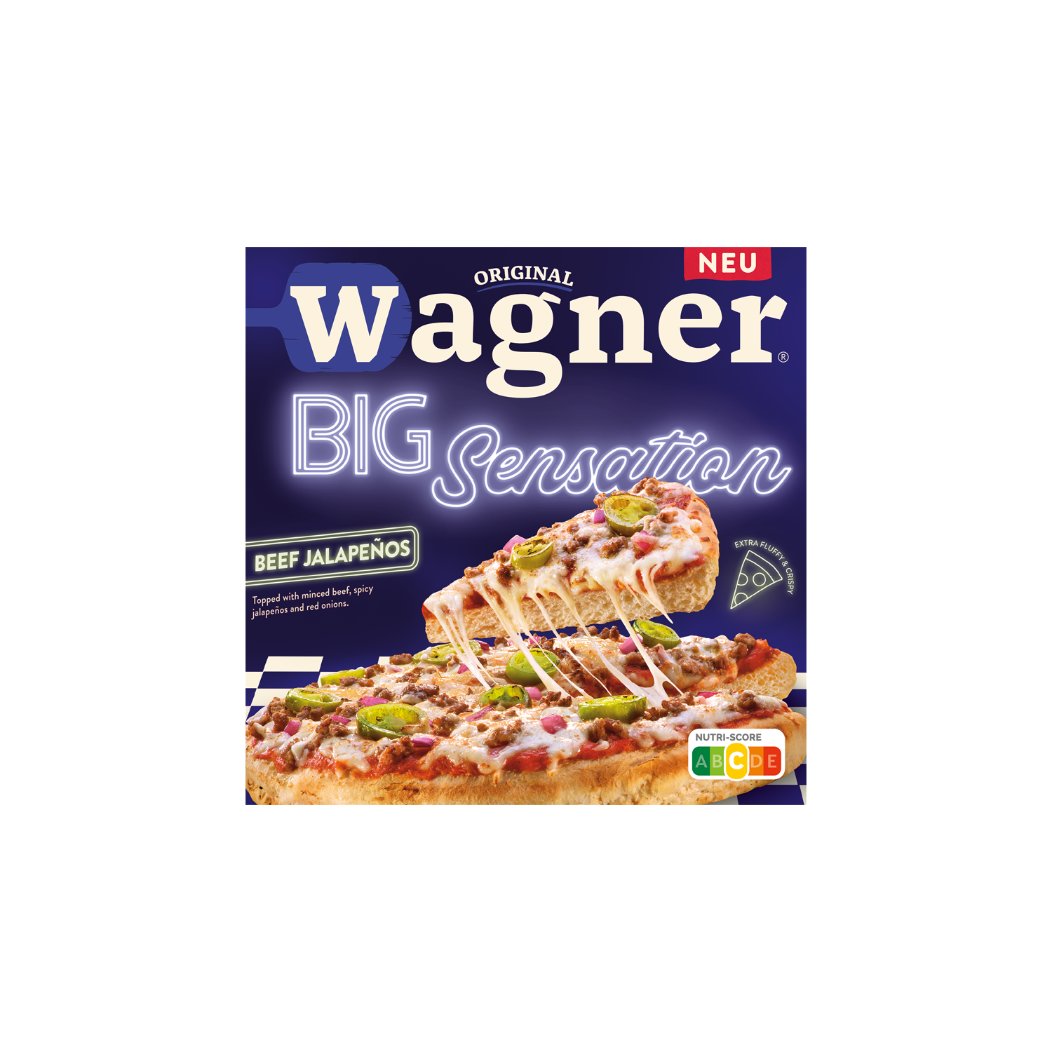 Wagner Big sensation beef jalapeno