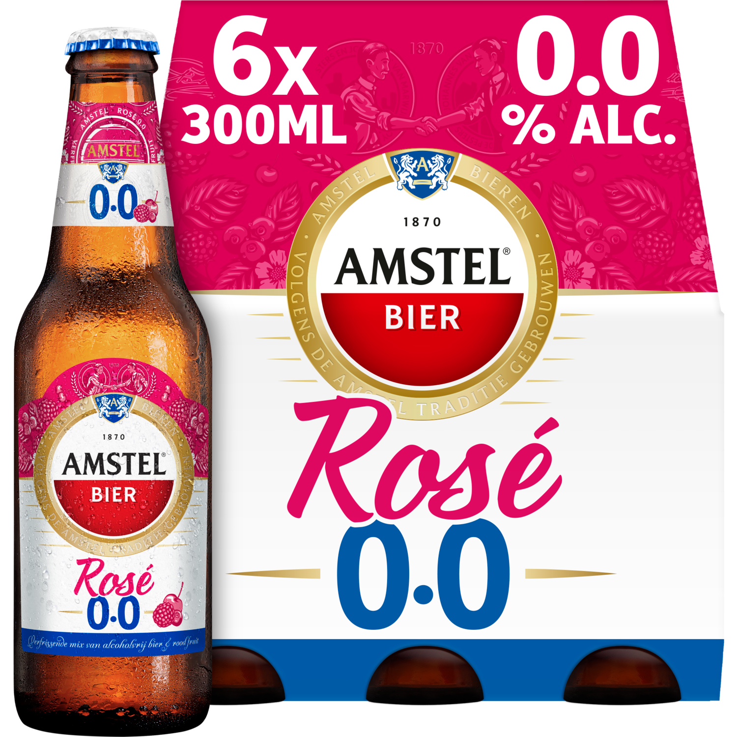 Amstel Rose 0.0 6x 33cl