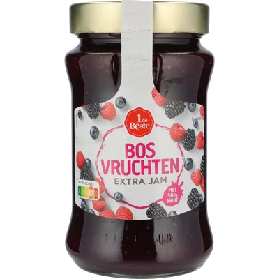 1 de Beste Jam extra bosvruchten