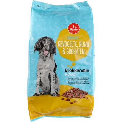 1 de Beste Hondenvoer gevogelte rund groente