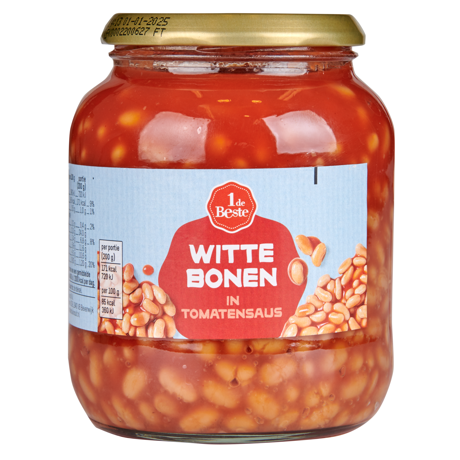 1 de Beste Witte bonen in tomatensaus