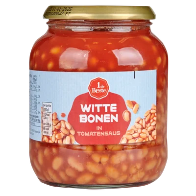1 de Beste Witte bonen in tomatensaus
