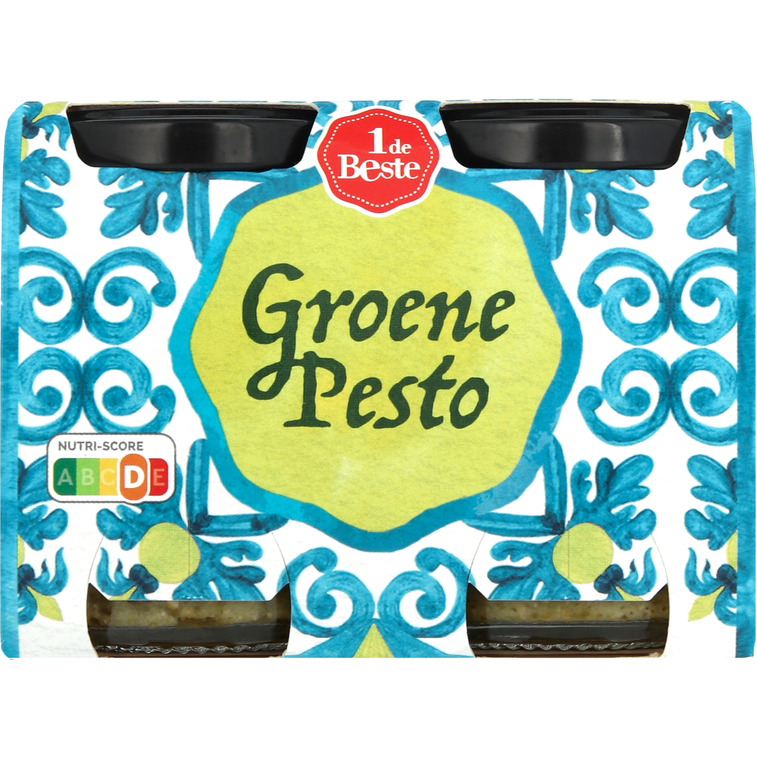 1 de Beste Pesto groen 2x 90 gram