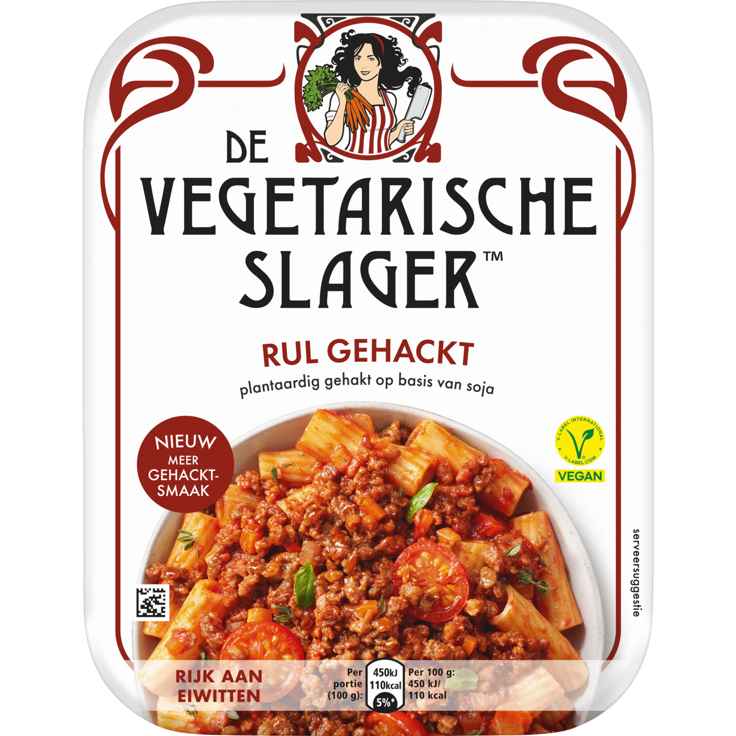 De Vegetarische Slager Vegetarisch gehackt rul