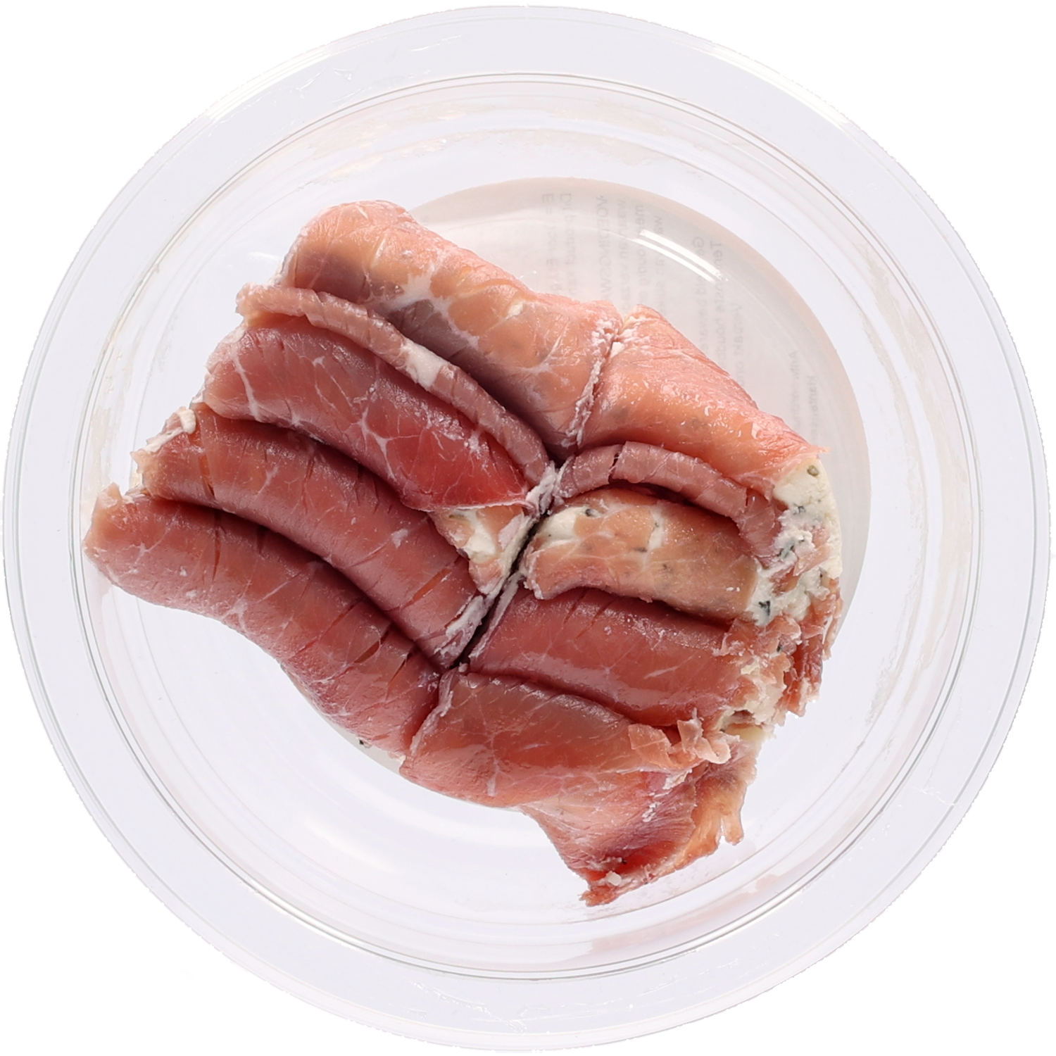 Bits & Bites Carpacciorolletjes met pestoroomkaas