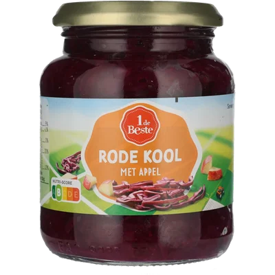 1 de Beste Rode kool met appel