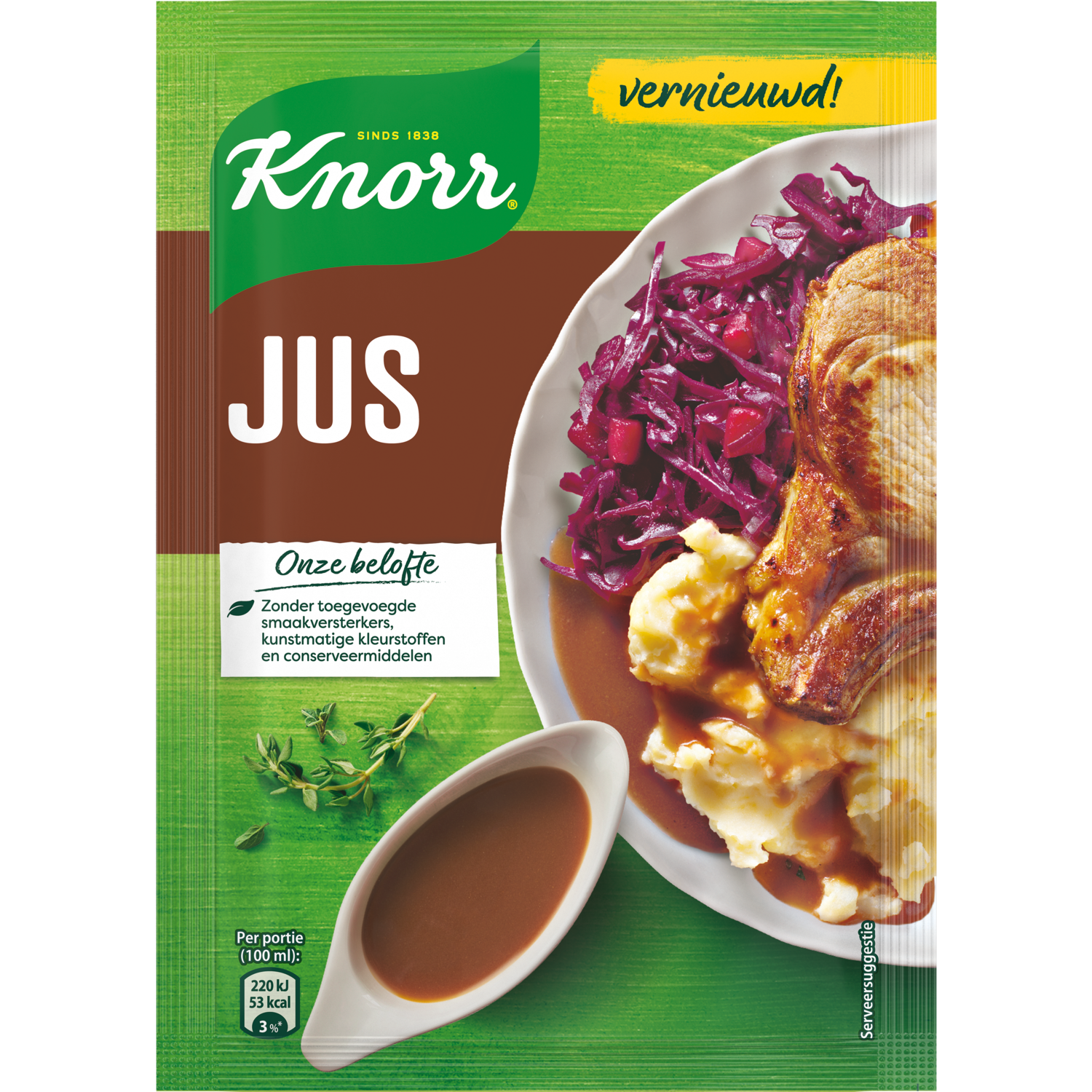 Knorr Vleesjus naturel