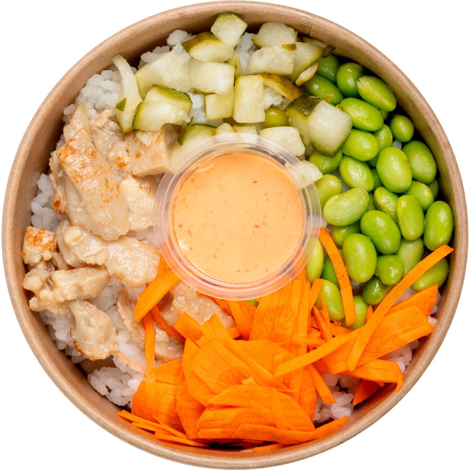 Fresh & easy Poke bowl kip