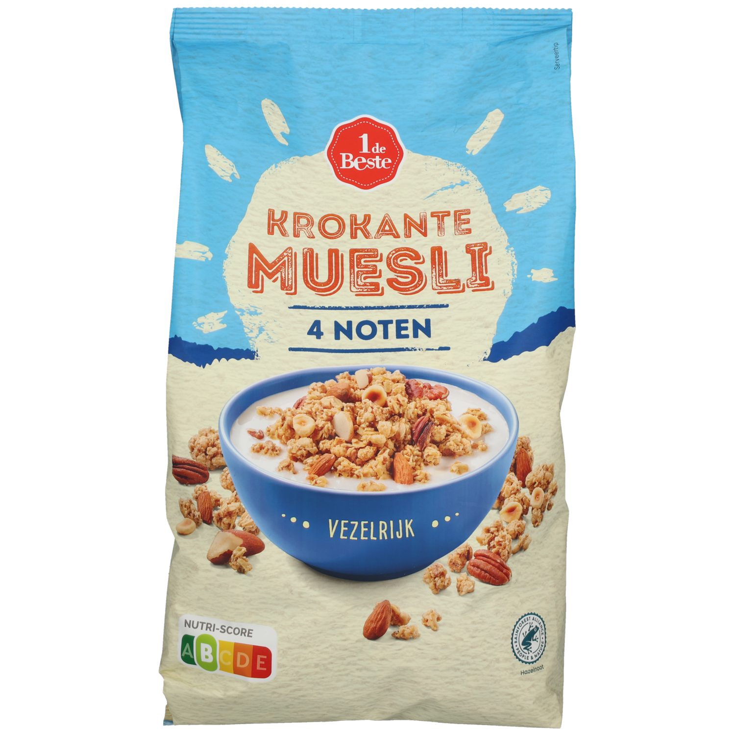 1 de Beste Muesli krokant 4 noten