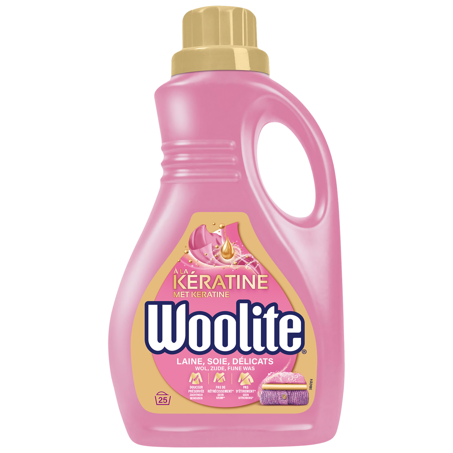 Woolite Wasmiddel wol en zijde met keratine 25wb