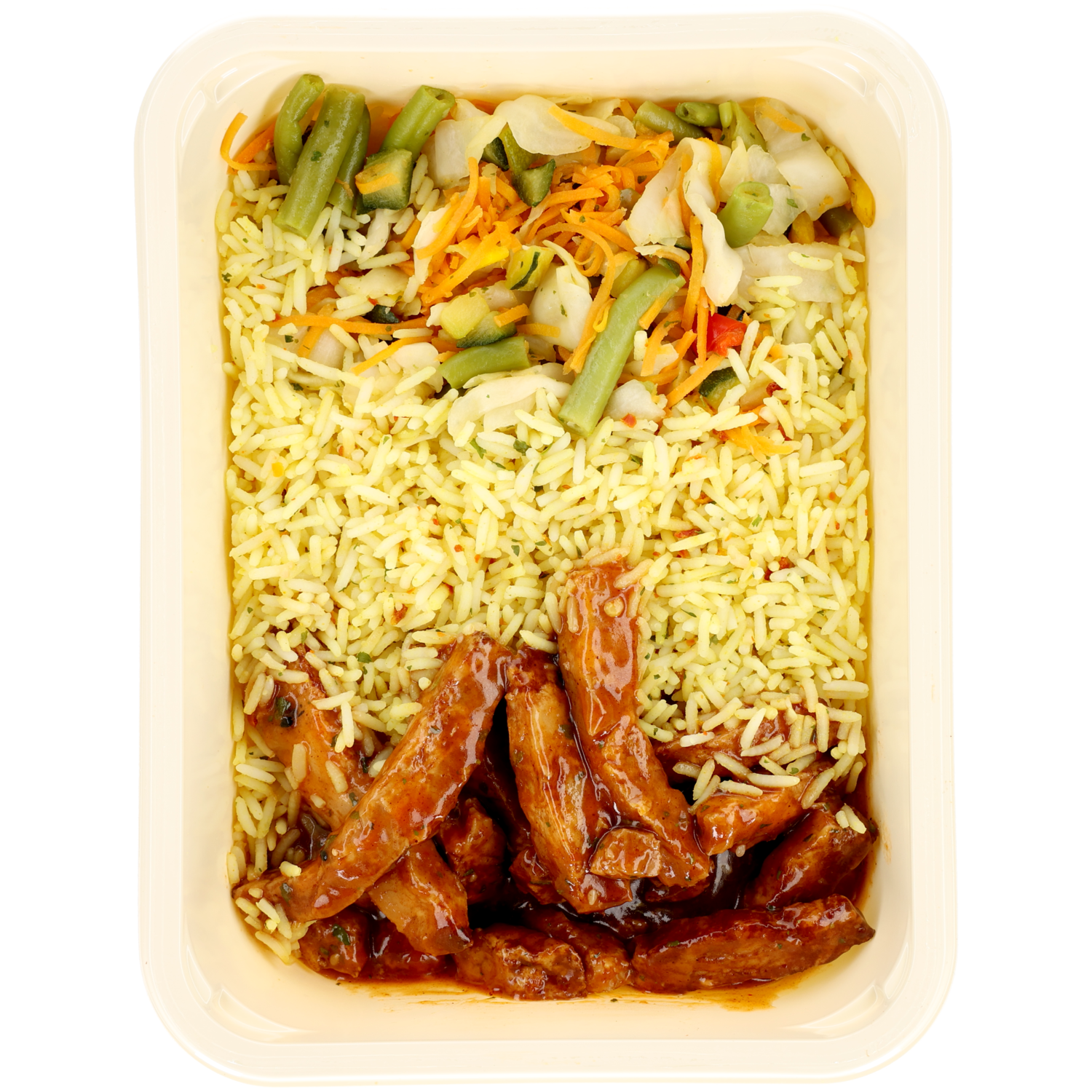 Mealmasters Babi reepjes sesamsaus en kruidenrijst