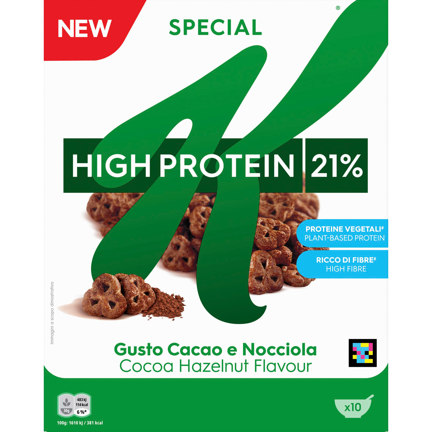 Kelloggs Special K protein cacao hazelnoot