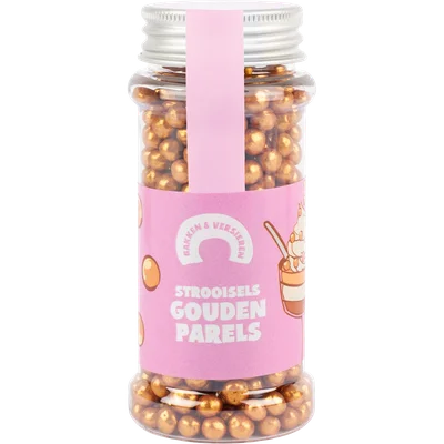 Strooisels gouden parels