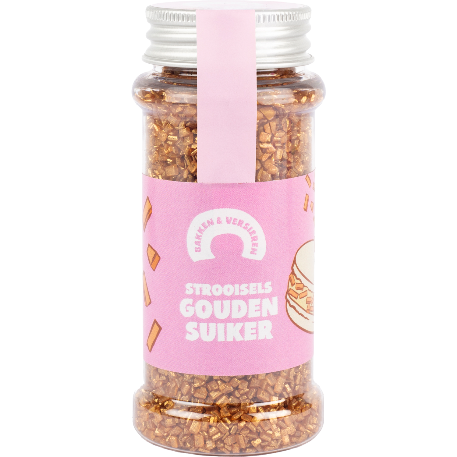 Strooisels gouden suiker