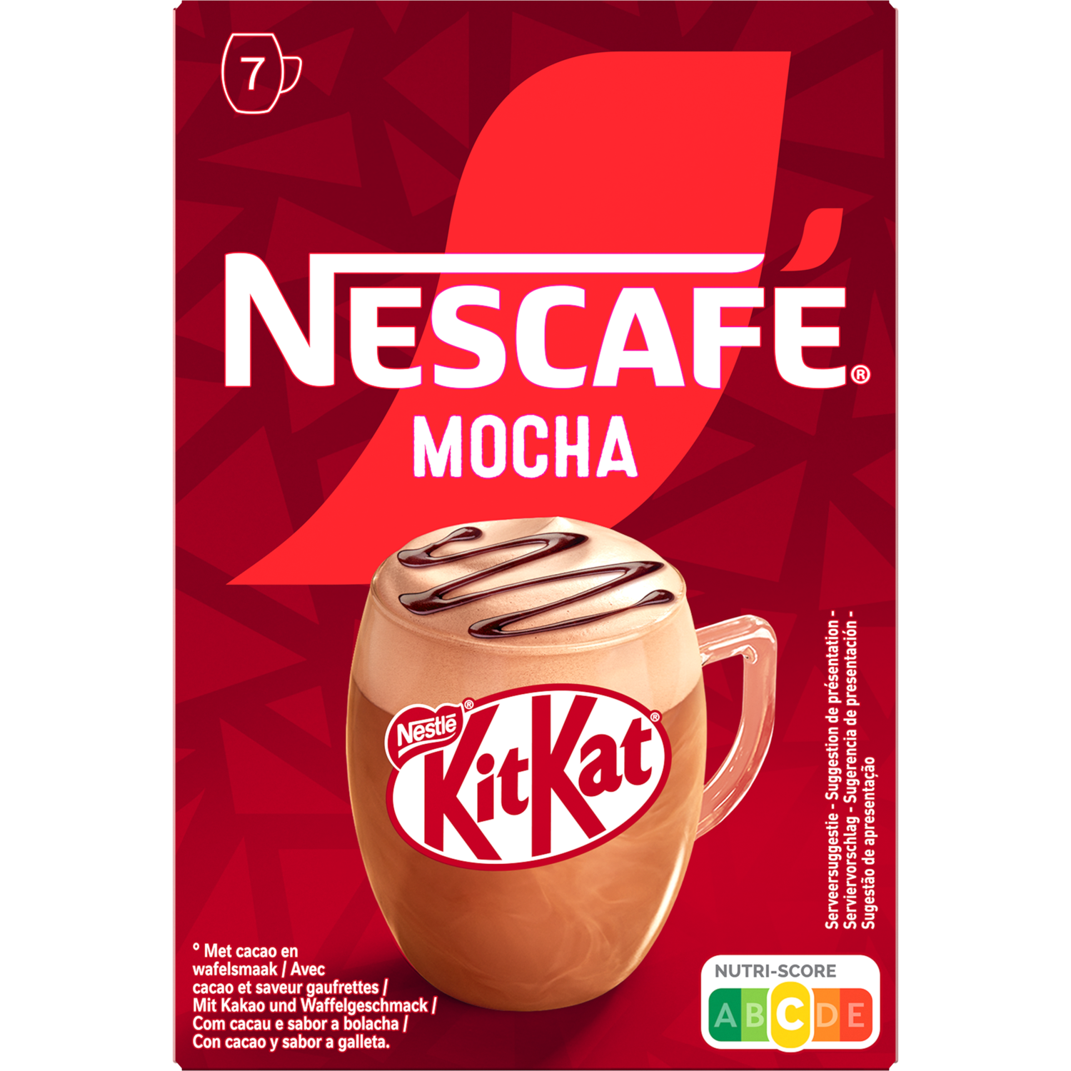 Nestlé Oploskoffie mocha kitkat 7st.