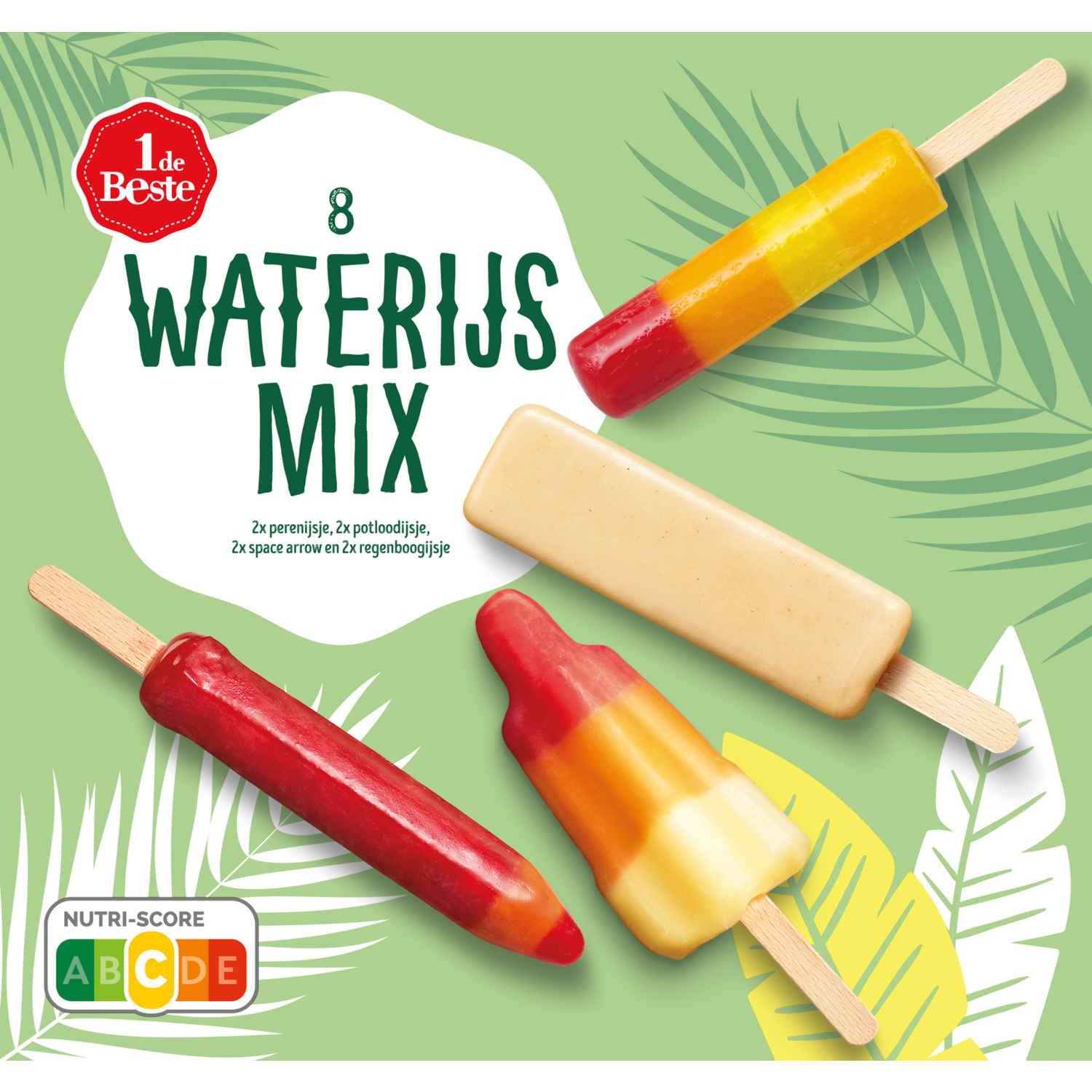 1 de Beste Waterijs pretmix 8 st.