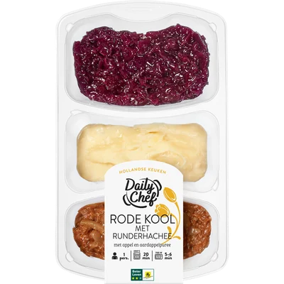 Daily Chef Bloemkool aardappelen met gehaktballen