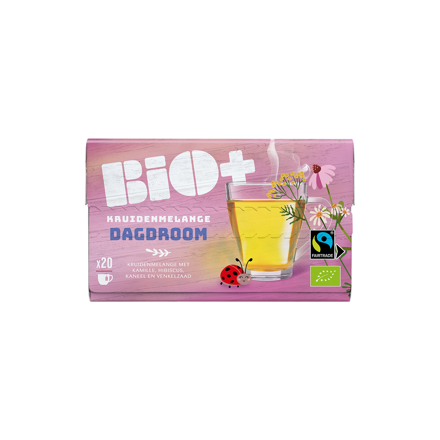 Bio+ Kruidenthee dagdroom kop 20 zk.