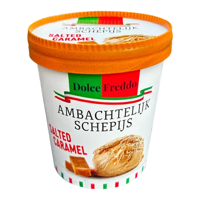Dolce Freddo Salted caramel vegan ijs