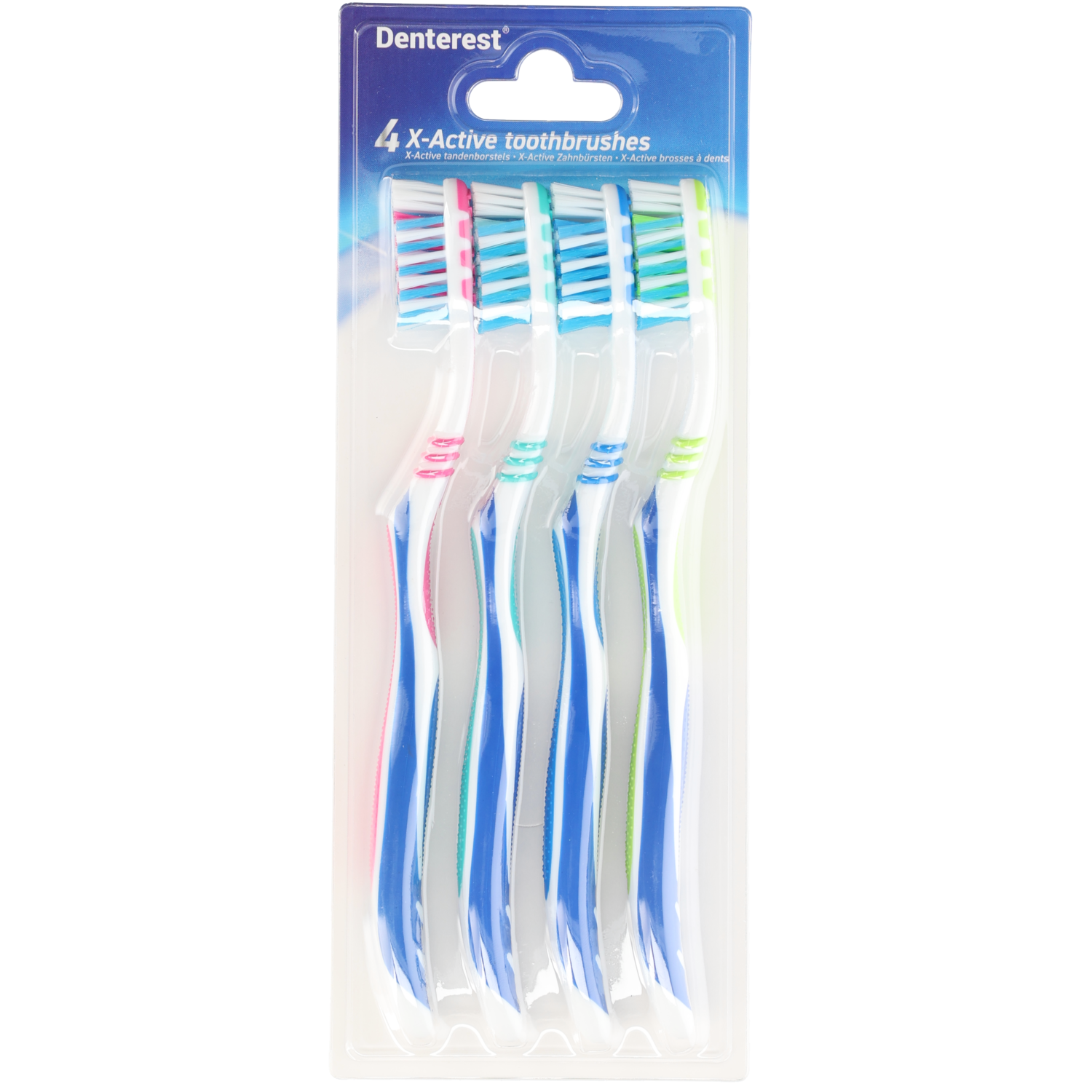 Denterest Tandenborstel x-actief medium