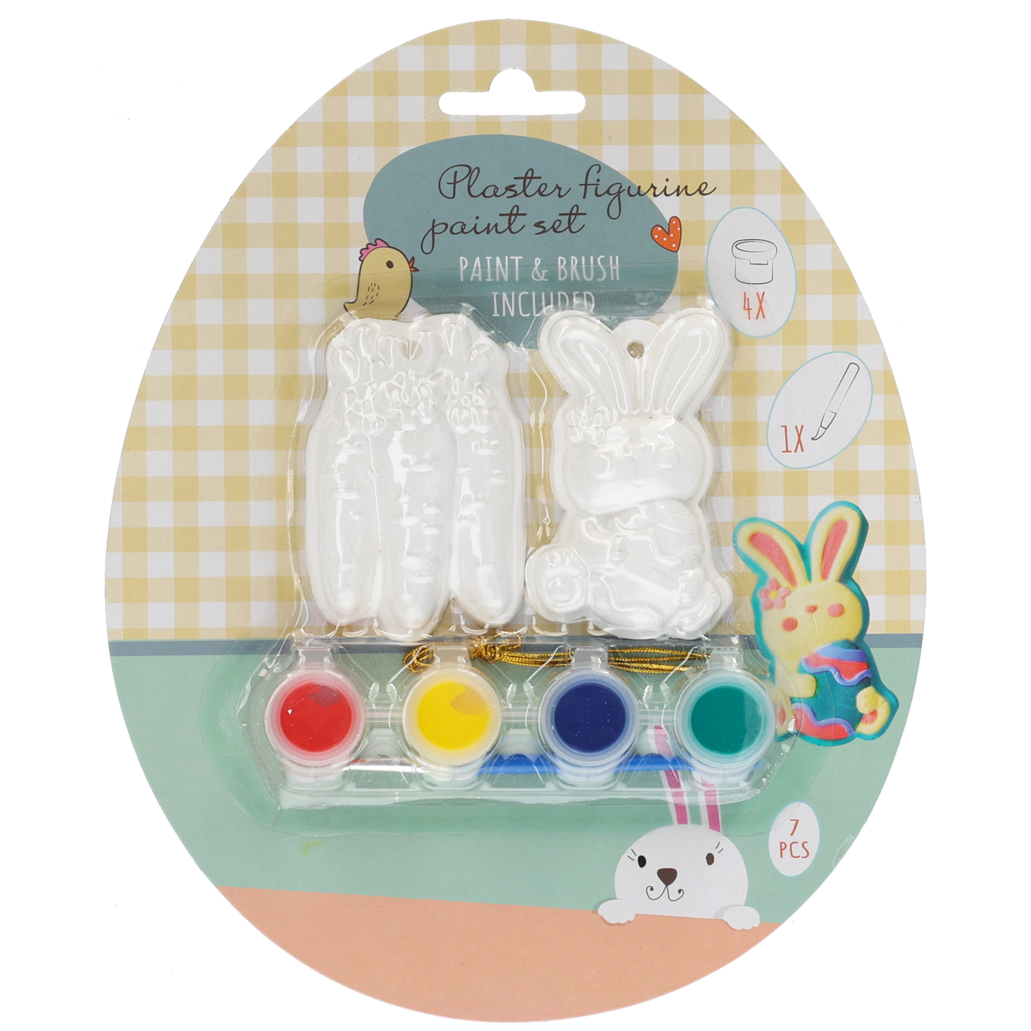 Schilderset gips pasen