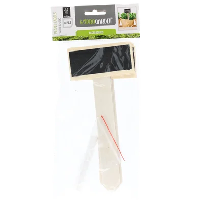 Plantenlabel 21cm 4-delig
