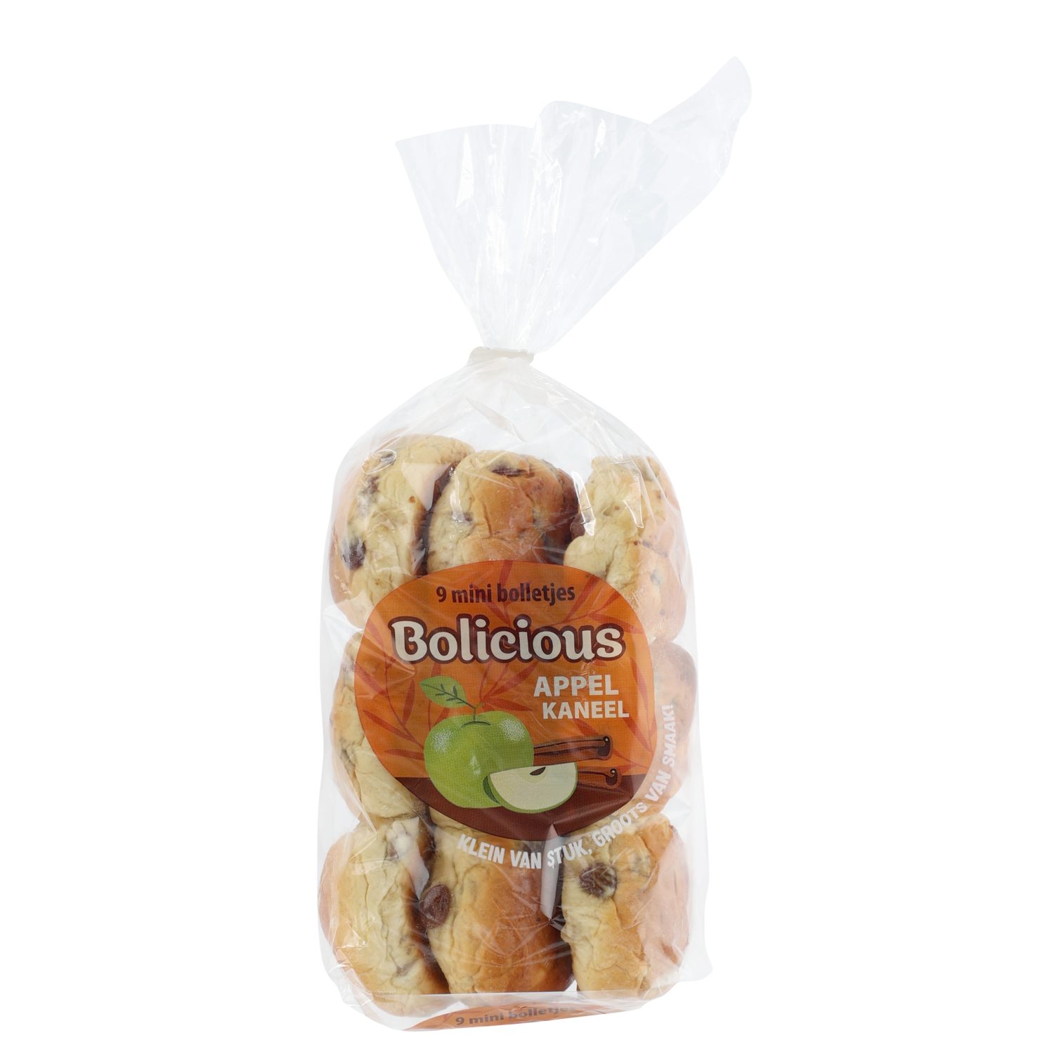 Bolicious Mini appel-kaneelbollen