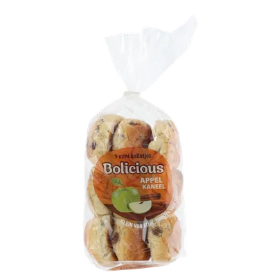 Bolicious Mini appel-kaneelbollen