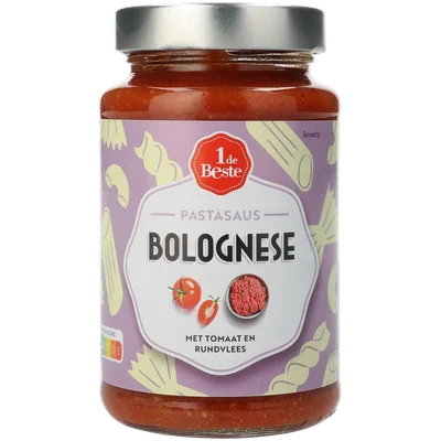 1 de Beste Pastasaus bolognese