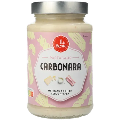 1 de Beste Pastasaus carbonara