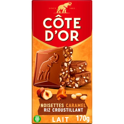 Côte d'Or Chocoladereep hazelnoot karamel