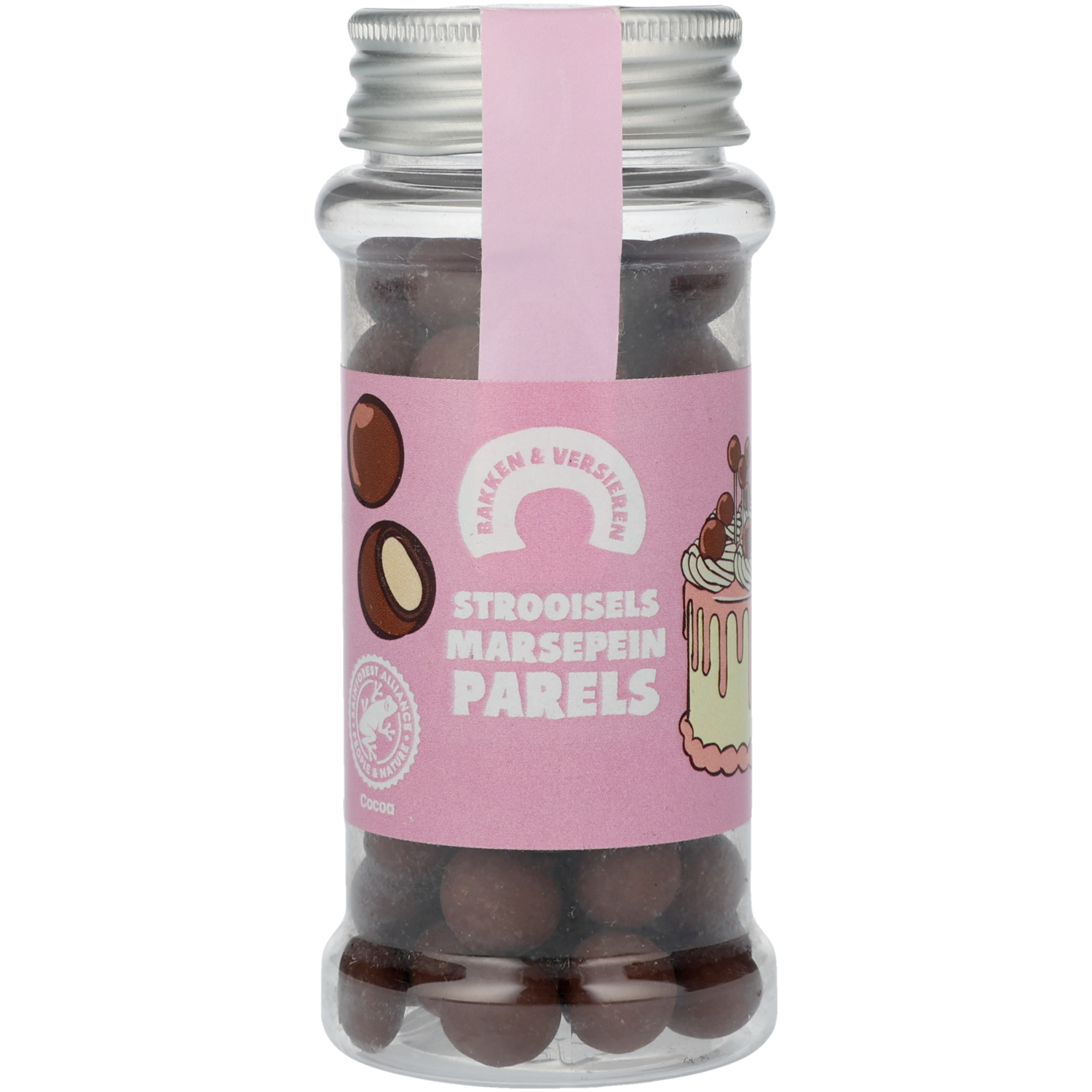 Bakken & Versieren Marsepein parels melk chocolade