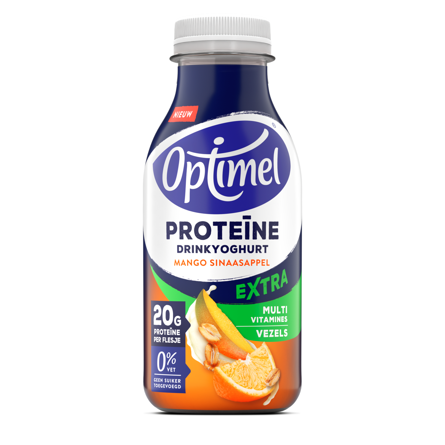 Optimel Drinkyoghurt protein mango sinaas