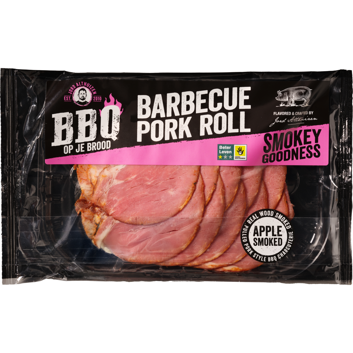 Smokey Goodness Bbq pork roll