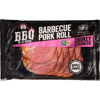 Smokey Goodness Bbq pork roll