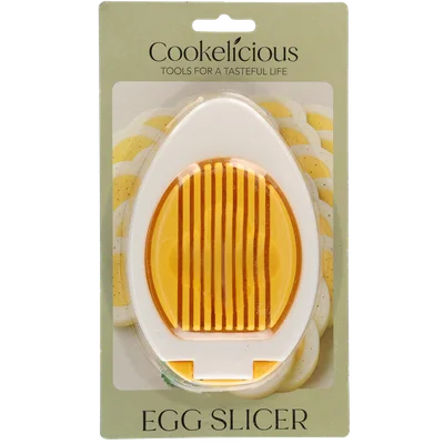 Eiersnijder geel / wit