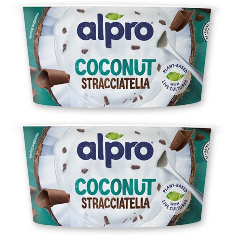 Alpro Dessert kokos stracciatella 2-pack