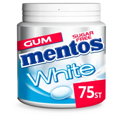 Mentos Gum White sweet mint