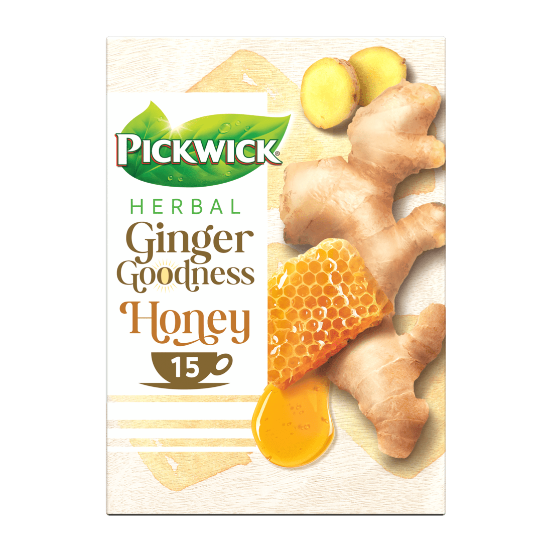 Pickwick Ginger goodness honey kruidenthee
