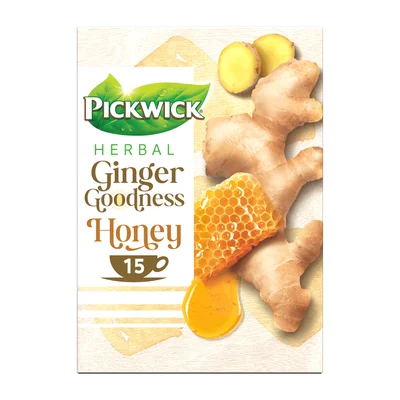 Pickwick Ginger goodness honey kruidenthee