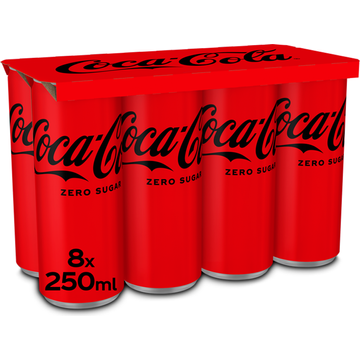 Coca-Cola Zero sugar 8-pack