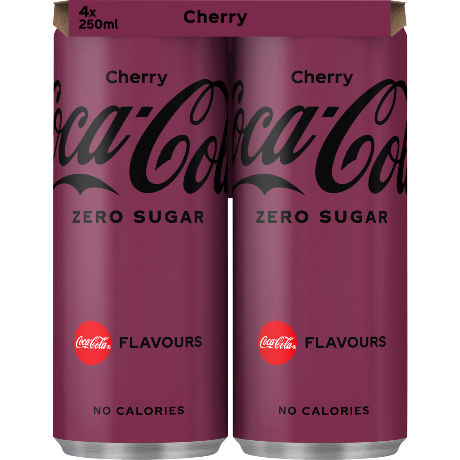 Coca-Cola Zero sugar cherry 4-pack