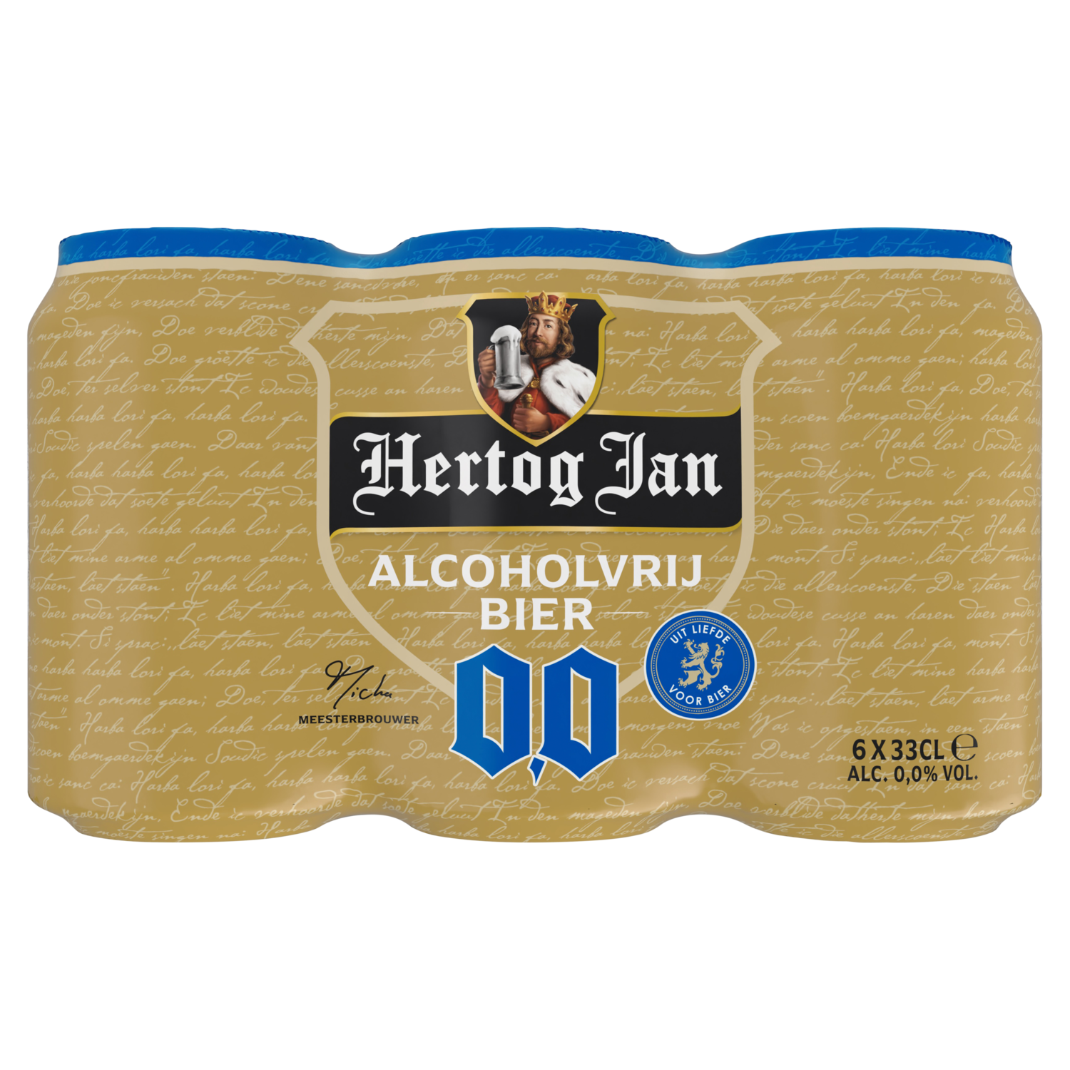 Hertog Jan 0.0 Alcoholvrij bier 6-pack